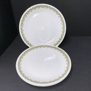 Set of 5, Corelle Spring Blossom, Crazy Daisy 9 7/8 Dinner Plates - EUC!